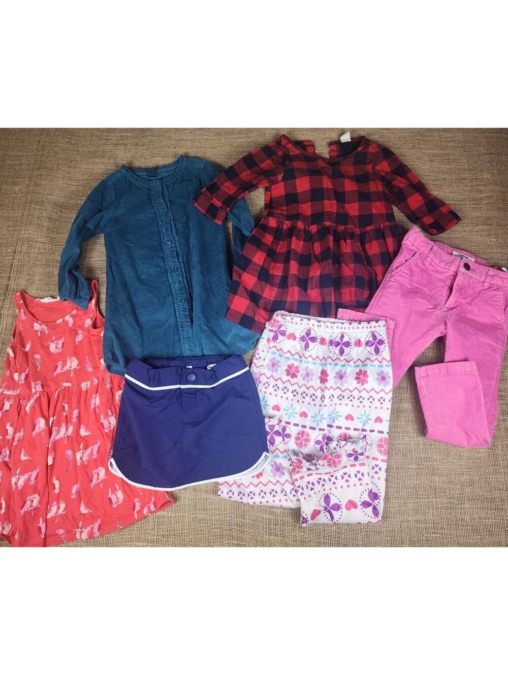 Toddler Girls Mixed Bundle 3T - Includes Dresses, Pants, Skirt, and Leggings
